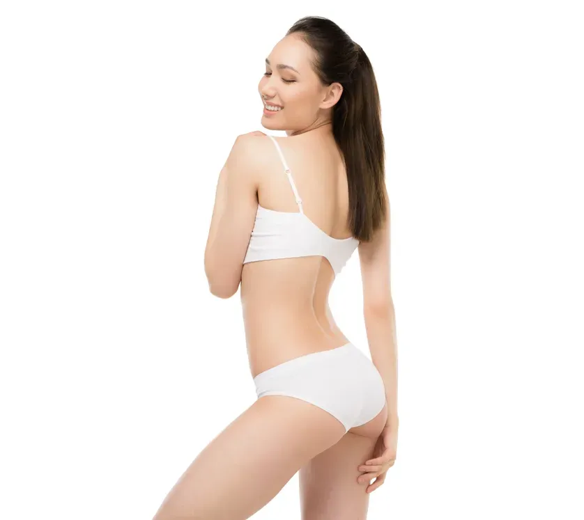 Liposuction of the buttock area