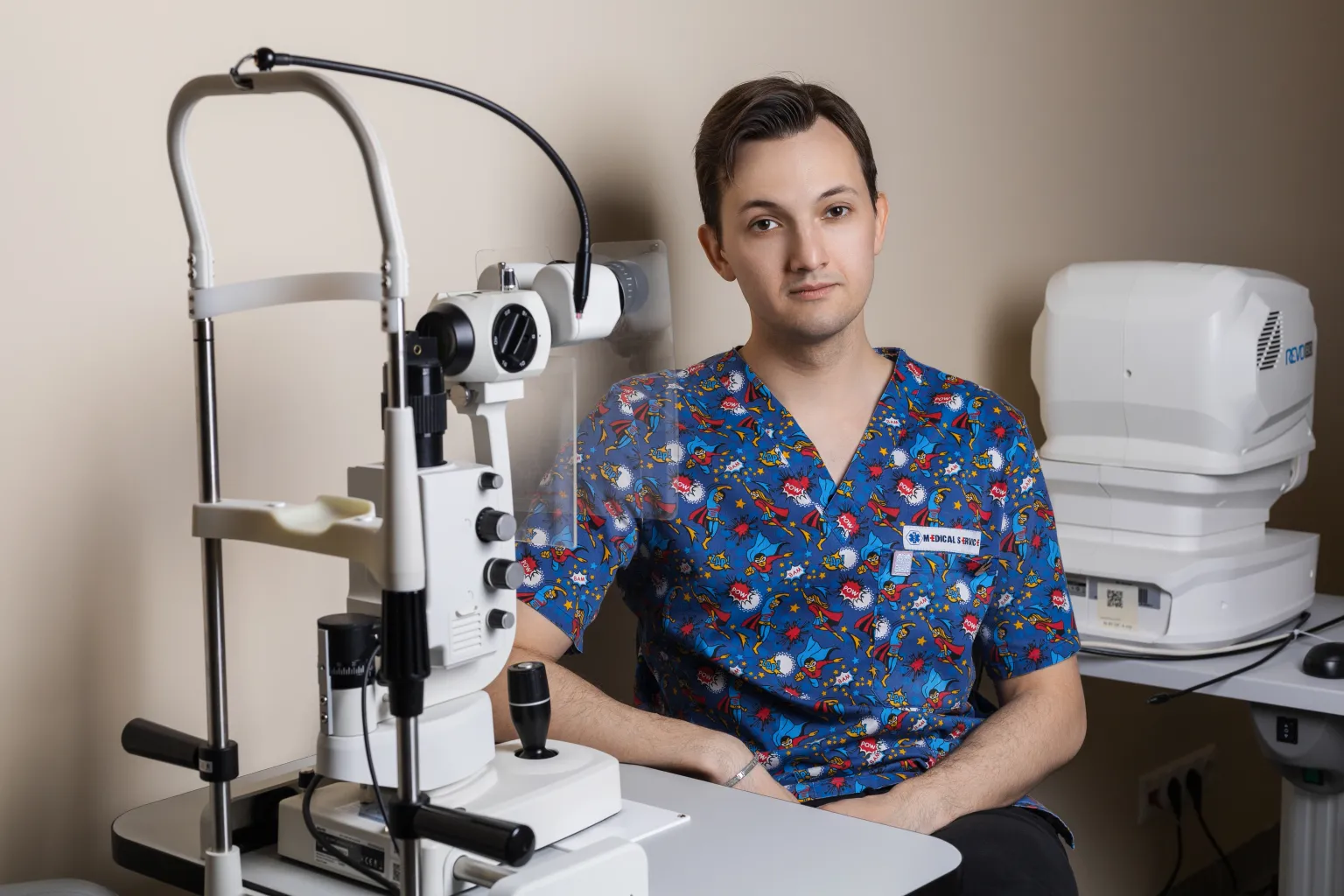 Nikita Bubenin regularly writes articles about eye health