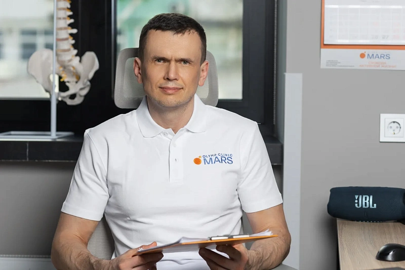 Dr. Enikeev is the chief freelance exercise therapy specialist of the Ministry of Health of the Russian Federation.