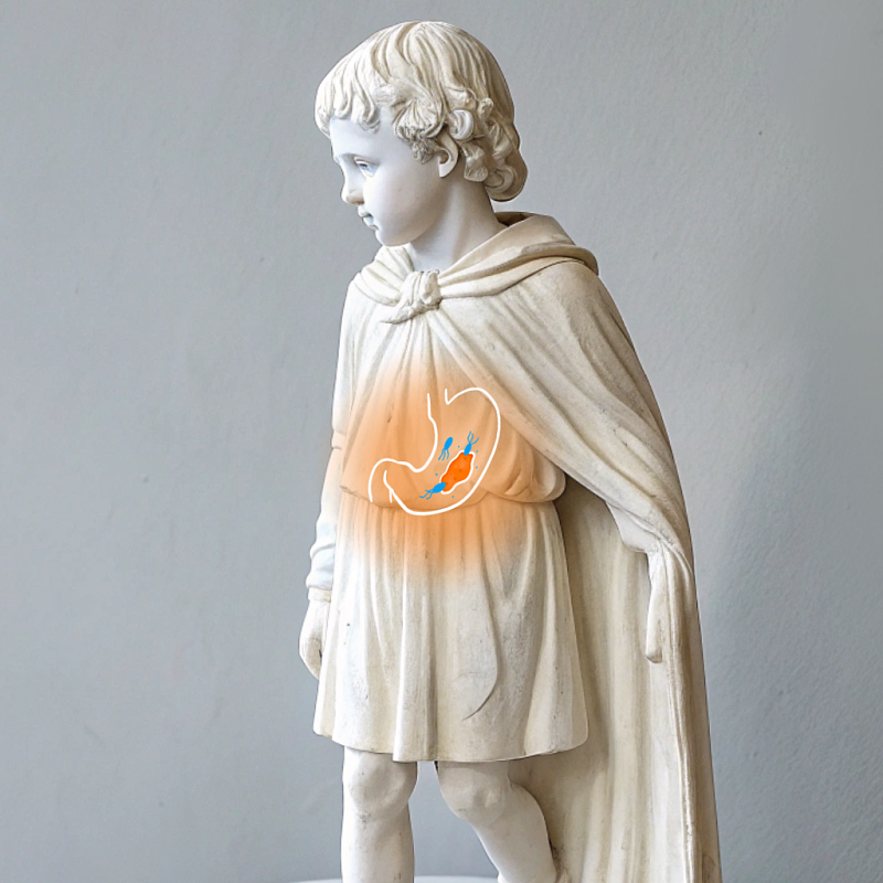 Pediatric 13C-urea breath test