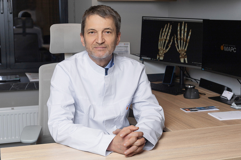 Chairman of the Interregional Public Organization “Hand Surgery Society”