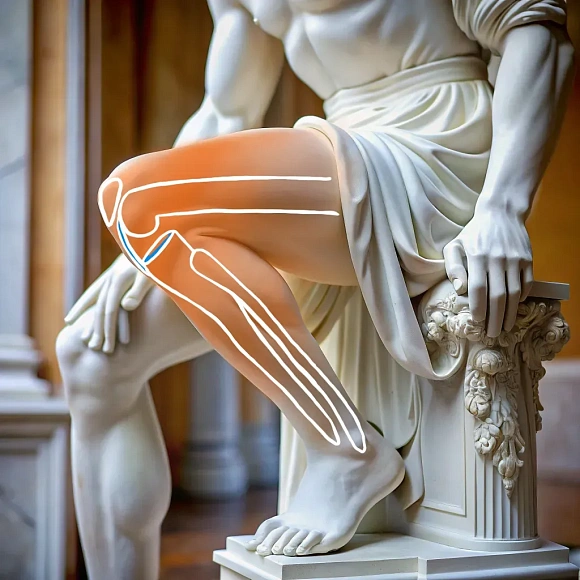 Rear-shaped ligament plastic