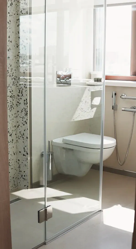 Private bathroom with shower