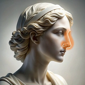 Fractured nasal bone reduction 