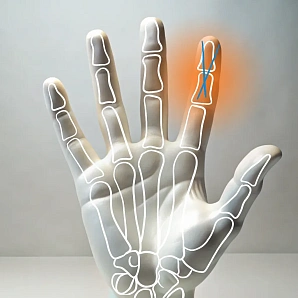 Arthrodesis of the joints of the fingers of the hand