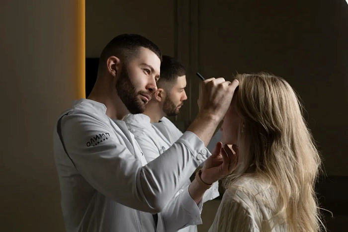 Facial beautification preparation